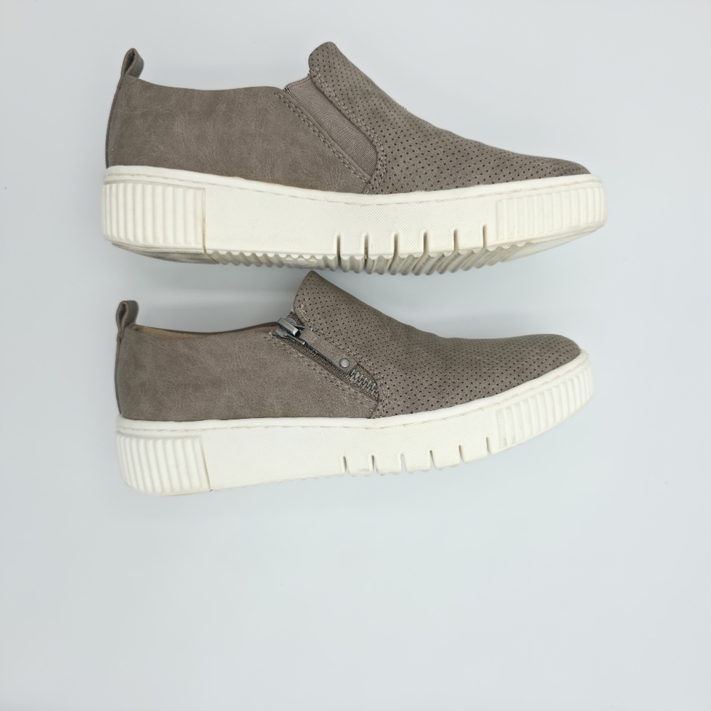 SOUL Turner Slip On Sneakers Grey Size 6.5 - Picture 6 of 9